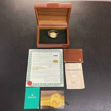 Thumbnail von Rolex Day-Date Oysterquartz 18K - Ref. 19018 - FULL SET 1983 LC100 </h1>