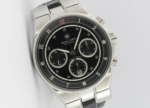  Scalfaro A06A.04 Automatik Stahl Sehr gut 