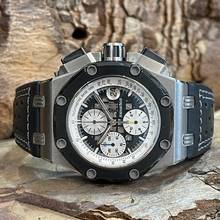 Thumbnail von Audemars Piguet Royal Oak Offshore Chronograph Royal Oak Offshore Chrono Barrichello - FULL SET 2007 - Ref. 26078IO.OO.