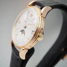 Thumbnail von Vacheron Constantin Classic Triple Calendar Moon Vintage 1952 Ref: 4240L Gold18k/750 serviced by Vacheron