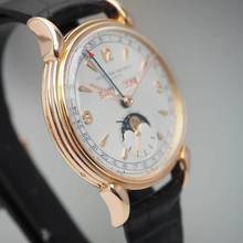 Thumbnail von Vacheron Constantin Classic Triple Calendar Moon Vintage 1952 Ref: 4240L Gold18k/750 serviced by Vacheron