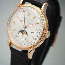 Thumbnail von Vacheron Constantin Classic Triple Calendar Moon Vintage 1952 Ref: 4240L Gold18k/750 serviced by Vacheron