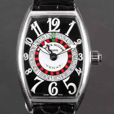  Franck Muller Vegas 18K Whitegold 