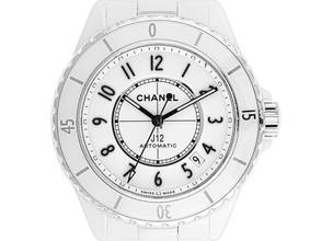 Thumbnail von Chanel J12 Keramik White Ref.H5700 2023 Full Set Ungetragen