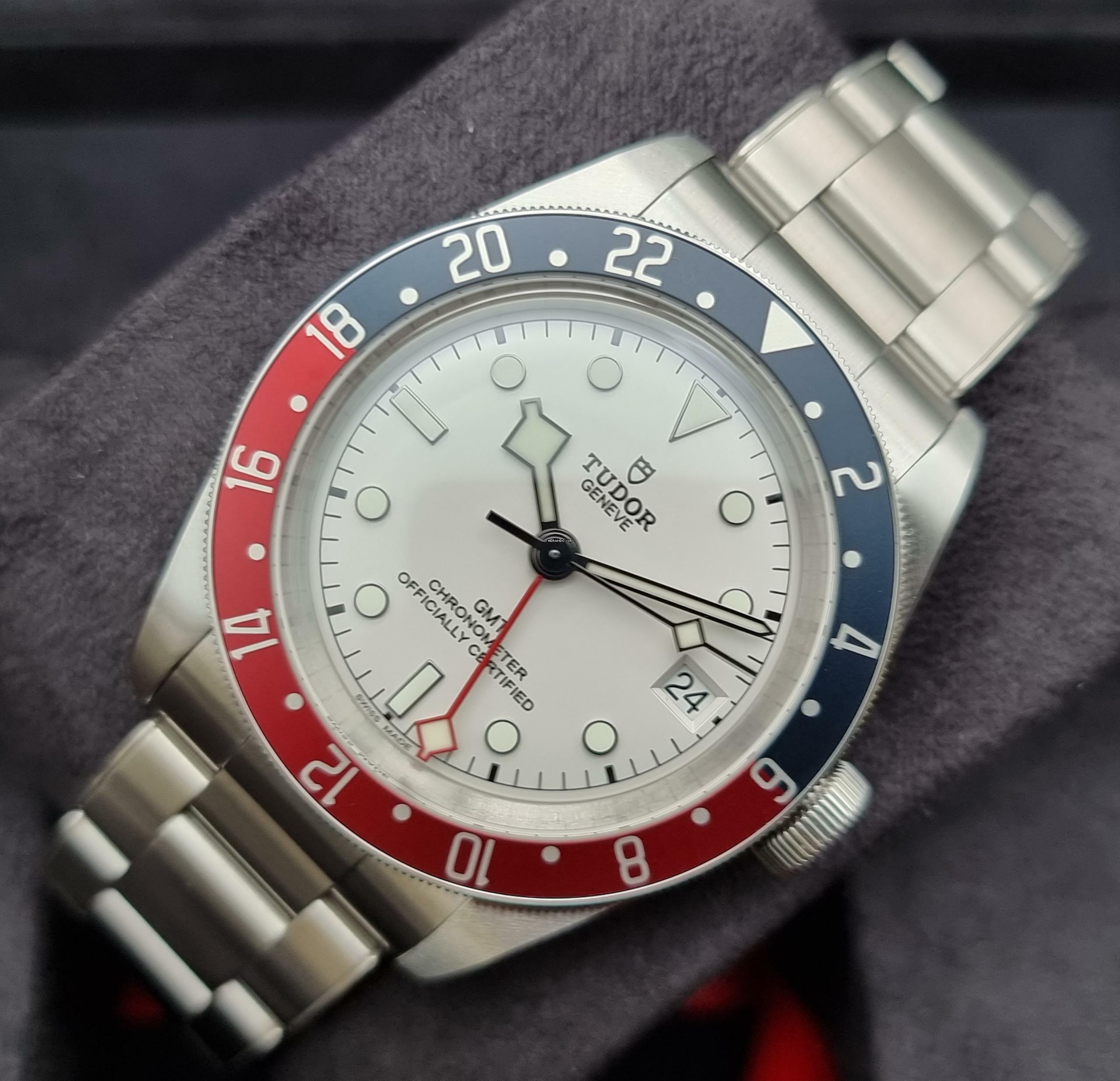  Tudor Black Bay GMT M79830RB-0010 Pepsi White dial Unworn/New condition Full Set 12-2025 