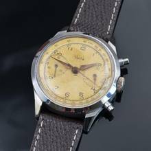 Thumbnail von Vetta Chronograph Oversize 2501 Spillmann Case caliber 22 1940’s