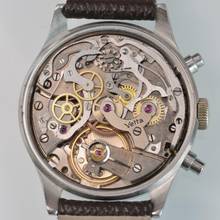 Thumbnail von Vetta Chronograph Oversize 2501 Spillmann Case caliber 22 1940’s
