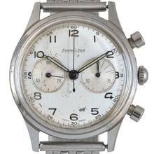 Thumbnail von Excelsior Park Chronograph oversize caliber 4 by Swedish Army 1950’s </h1>