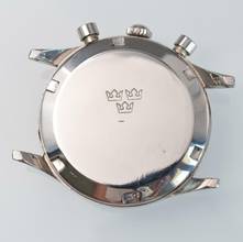 Thumbnail von Excelsior Park Chronograph oversize caliber 4 by Swedish Army 1950’s </h1>