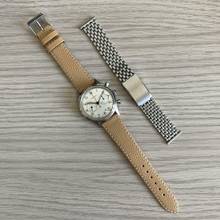 Thumbnail von Excelsior Park Chronograph oversize caliber 4 by Swedish Army 1950’s </h1>