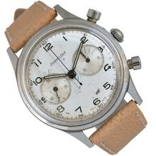 Thumbnail von Excelsior Park Chronograph oversize caliber 4 by Swedish Army 1950’s </h1>