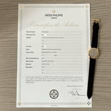 Thumbnail von Patek Philippe Calatrava 2506 Ultra-Thin silver dial yellow gold 18KT 1950's </h1>