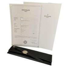 Thumbnail von Patek Philippe Calatrava 2506 Ultra-Thin silver dial yellow gold 18KT 1950's </h1>