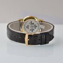 Thumbnail von Patek Philippe Calatrava 2506 Ultra-Thin silver dial yellow gold 18KT 1950's </h1>