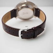 Thumbnail von Universa Watch automatyczny Date WOOD Silver 925 RARE