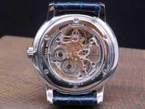 Thumbnail von Almanus Osseus made in Germany Osseus - 34SK2003SLB Handaufzug Gehäuse Edelstahl