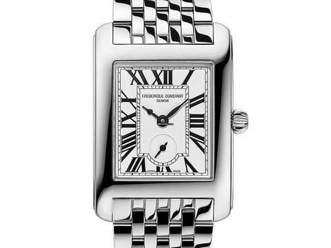  Frederique Constant Classics Carree Ref.FC-235S2C6B Full Set Neu 