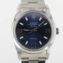Thumbnail von Rolex Air King 1997//34MM//BLUE DIAL 369//REF. 14000//LC100 # 644