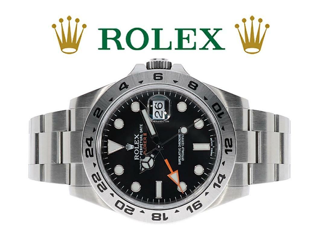  Rolex Explorer II + AUS 2018 + LIKE NEW + </h1> 