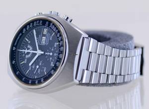 Thumbnail von Omega Speedmaster Mark IV 4.5 Chronograph Vintage Top Day Date 1045 Box