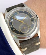 Thumbnail von IWC Extremely Rare Vintage Hermet 37mm Multicolor Dial Serviced vintage </h1>