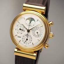 Thumbnail von IWC Da Vinci Perpetual Calendar 3750 Ewiger Kalender Perpetual Calendar Gold 18k/750 Box+Docs