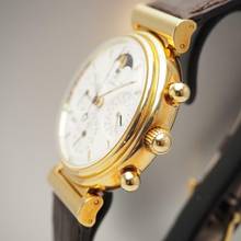 Thumbnail von IWC Da Vinci Perpetual Calendar 3750 Ewiger Kalender Perpetual Calendar Gold 18k/750 Box+Docs