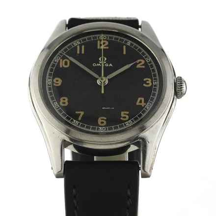  Omega Classic Vintage Radium Dial Center Seconds Screw Back </h1> 