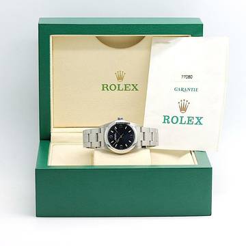  Rolex Oyster Perpetual 31 Stahl Ref: 77080 - Box & Papiere von 2000 </h1> 