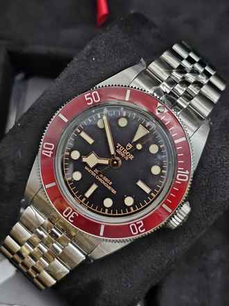  Tudor Black Bay 41mm Red Bezel 7941A1A0RU-0003 Jubilee Unworn/New Condition Full Set 12-2025 