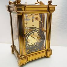 Thumbnail von Matthew Norman Carriage Clock Full Calendar Moonphase 8-Days