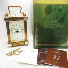 Thumbnail von Matthew Norman Carriage Clock Full Calendar Moonphase 8-Days