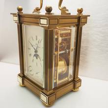 Thumbnail von Matthew Norman Carriage Clock Full Calendar Moonphase 8-Days