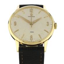 Thumbnail von Omega Classic Vintage 14K Gold </h1>