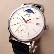 Thumbnail von IWC Portofino Handaufzug Hand-Wound Eight Days Steel Moonphase