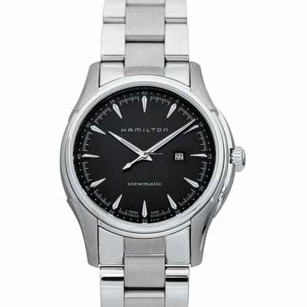  Hamilton Jazzmaster Viewmatic H32325131 - Jazzmaster Automatic Black Dial Stainless Steel Ladies Watch </h1> 