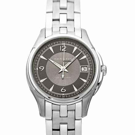  Hamilton Jazzmaster Viewmatic H32455185 - American Classic Automatic Grey Dial Stainless Steel Men's Watch </h1> 