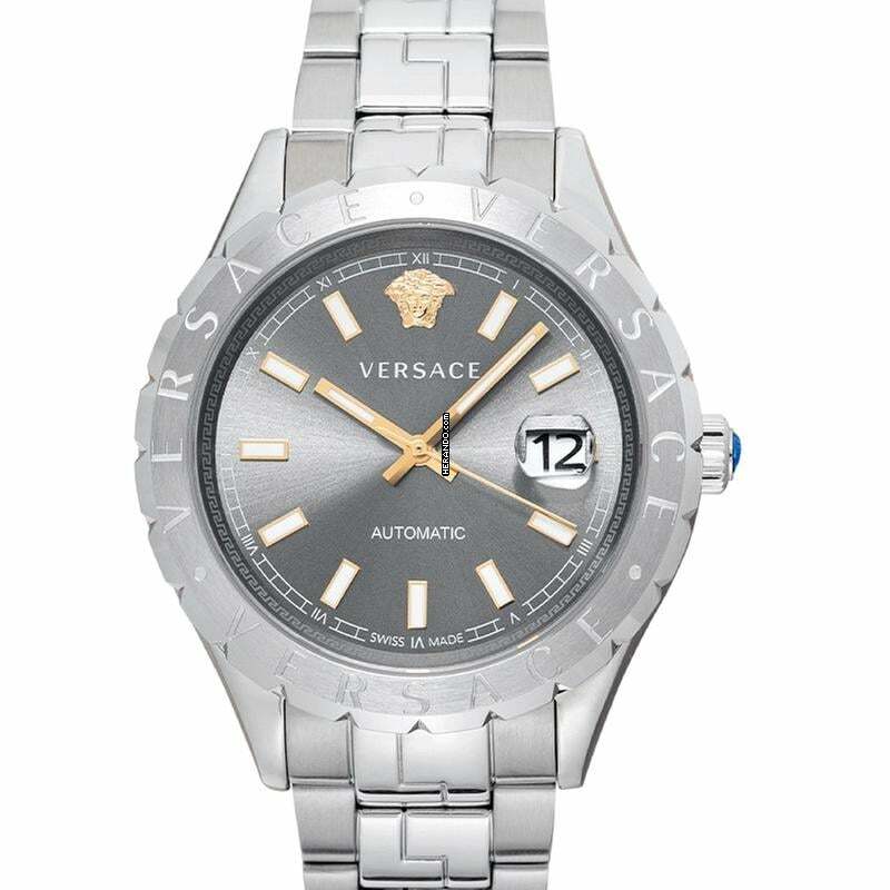 Versace VEZI00119 - Automatic Grey Dial Stainless Steel Men's Watch </h1>