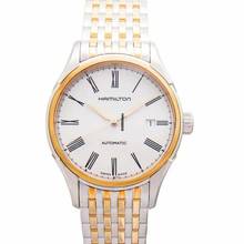 Thumbnail von Hamilton Valiant H39525214 - American Classic Automatic White Dial Stainless Steel Men's Watch </h1>