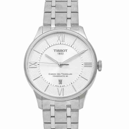  Tissot Chemin de Tourelles T099.407.11.038.00 - T-Classic Chemin Des Tourelles Powermatic 80 Automatic Silver Dial Me </h1> 