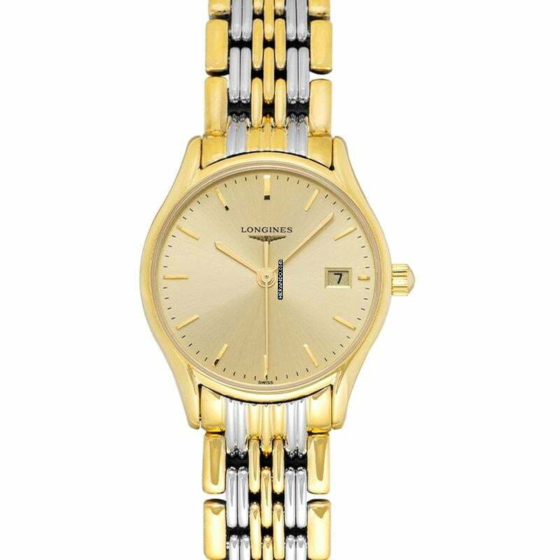  Longines Lyre L42592327 - Longines Lyre Quartz Champagne Dial Stainless Steel Ladies Watch </h1> 