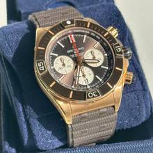 Thumbnail von Breitling Chronomat Super Chronomat B01 44 2022 unpolished TOP condition Ref.RB0136 unpoliert </h1>