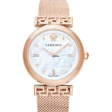 Versace VELW01322 - Quartz Mother of pearl Dial Stainless Steel Ladies Watch </h1>