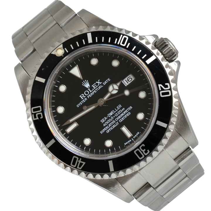  Rolex Sea-Dweller 4000 16600 Date Luminova dial Full Set 2005’s  