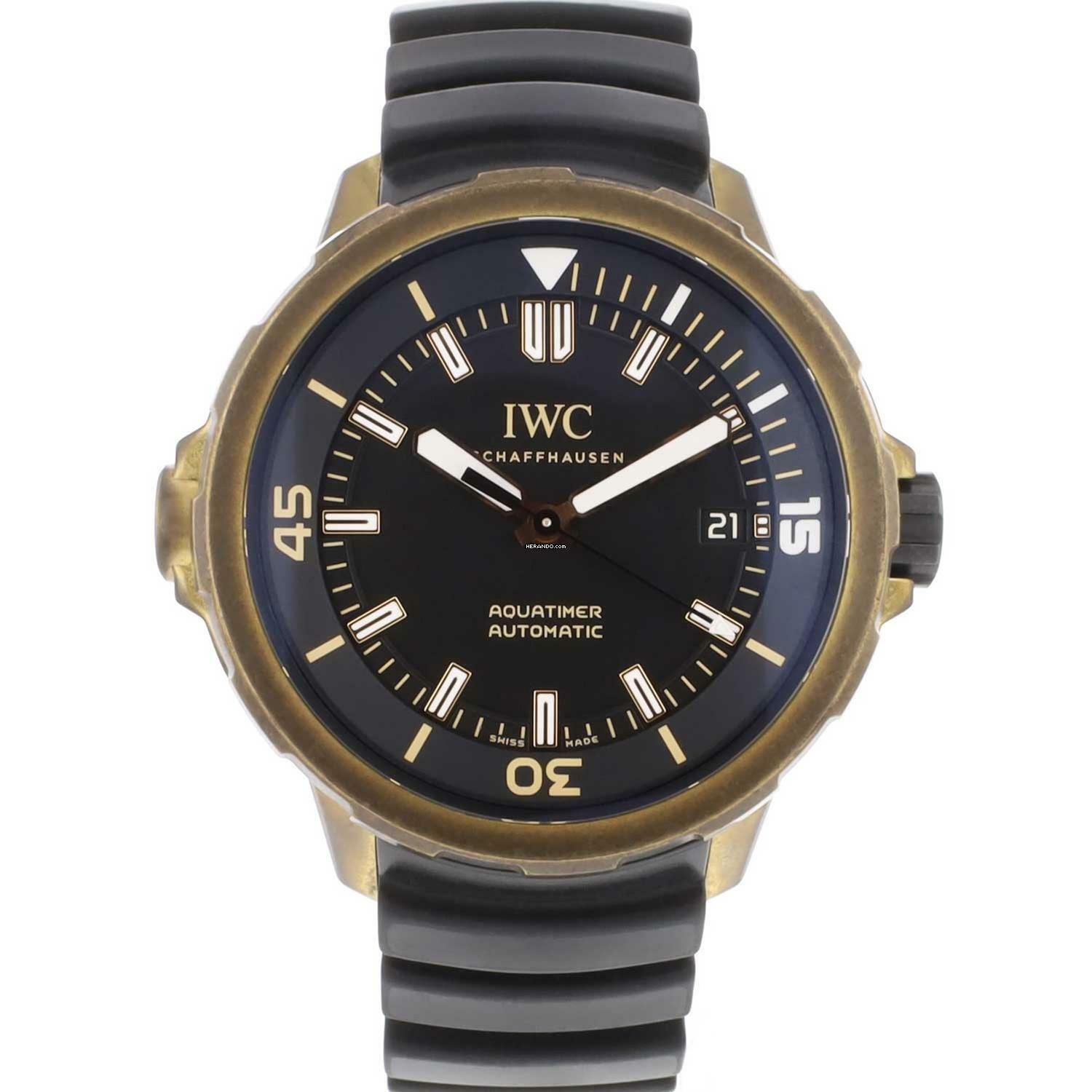 IWC Aquatimer Collectors Forum Watch Edition Bronze 44MM Limited Edition </h1>