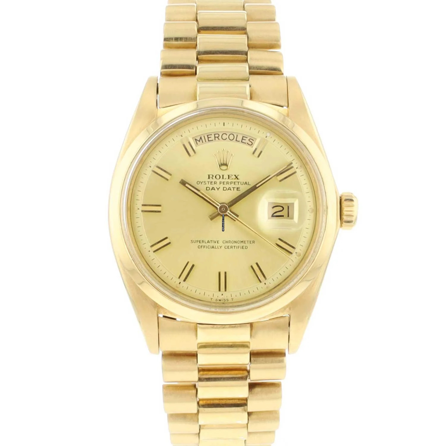  Rolex Day-Date 36 Yellow Gold President 1802 </h1> 