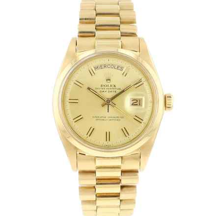  Rolex Day-Date 36 Yellow Gold President 1802 </h1> 