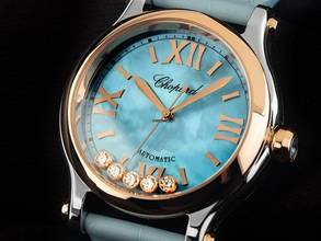 Thumbnail von Chopard Happy Sport Diamanten Ref.278608-6013 2024 Full Set Ungetragen