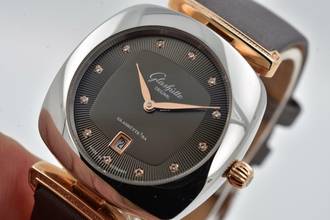 Thumbnail von Glashütte Original Pavonina Lady Steel 18k Gold Diamond Dial 1-03-01-08-06-02 </h1>
