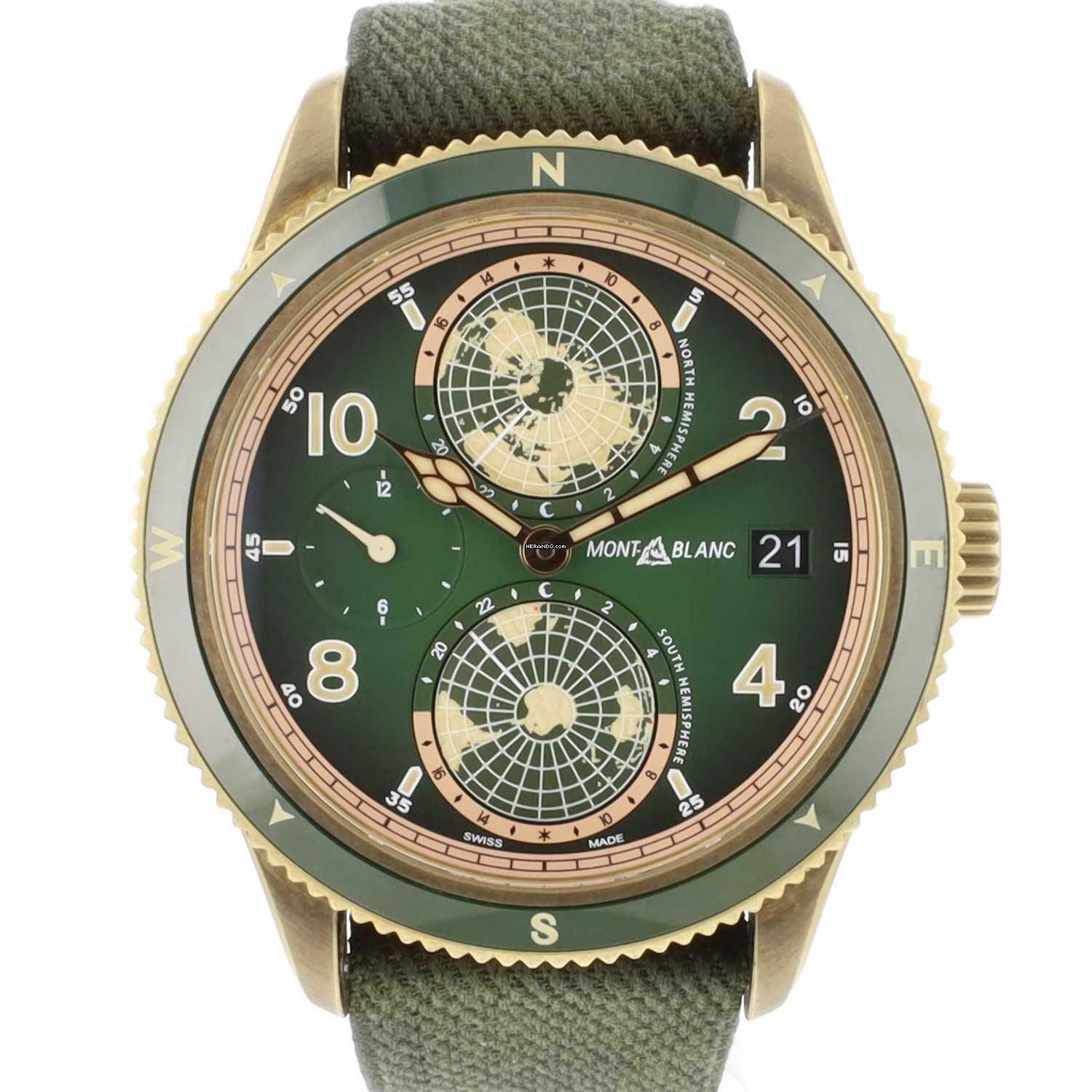  Montblanc Geosphere Limited Edition Green Dial 42MM  